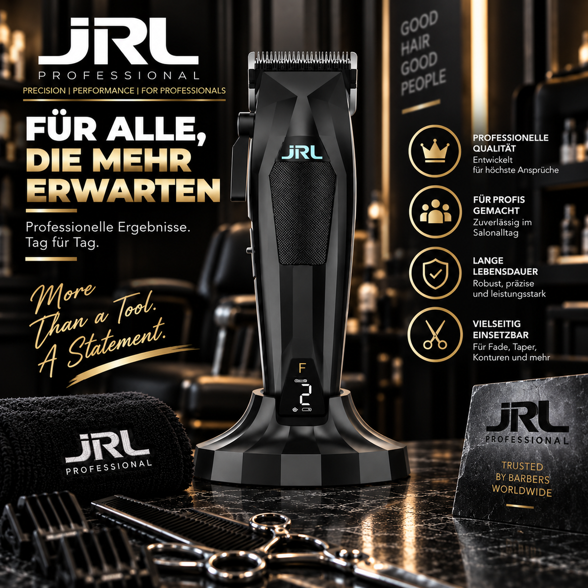 JRL-Diamante Clipper Schwarz