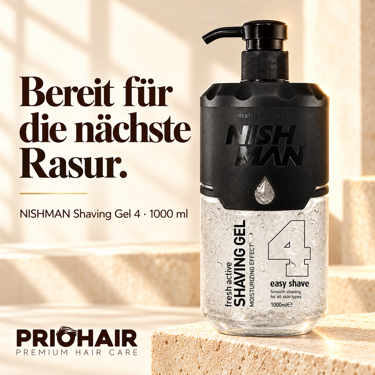 Rasiergel Easy Shave 1000ml