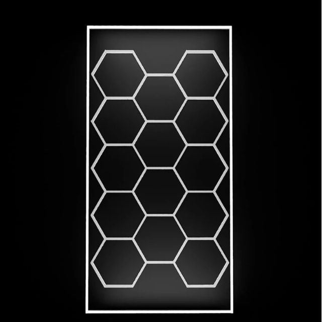 Hexagon LED 240x480cm