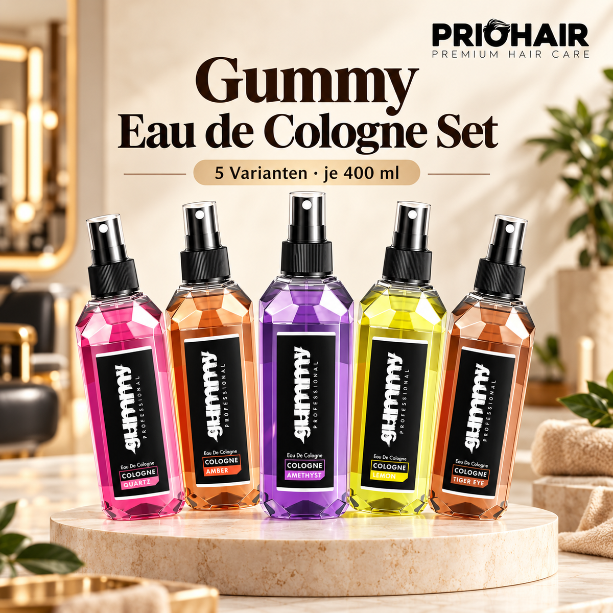 Gummy Eau de Cologne Set