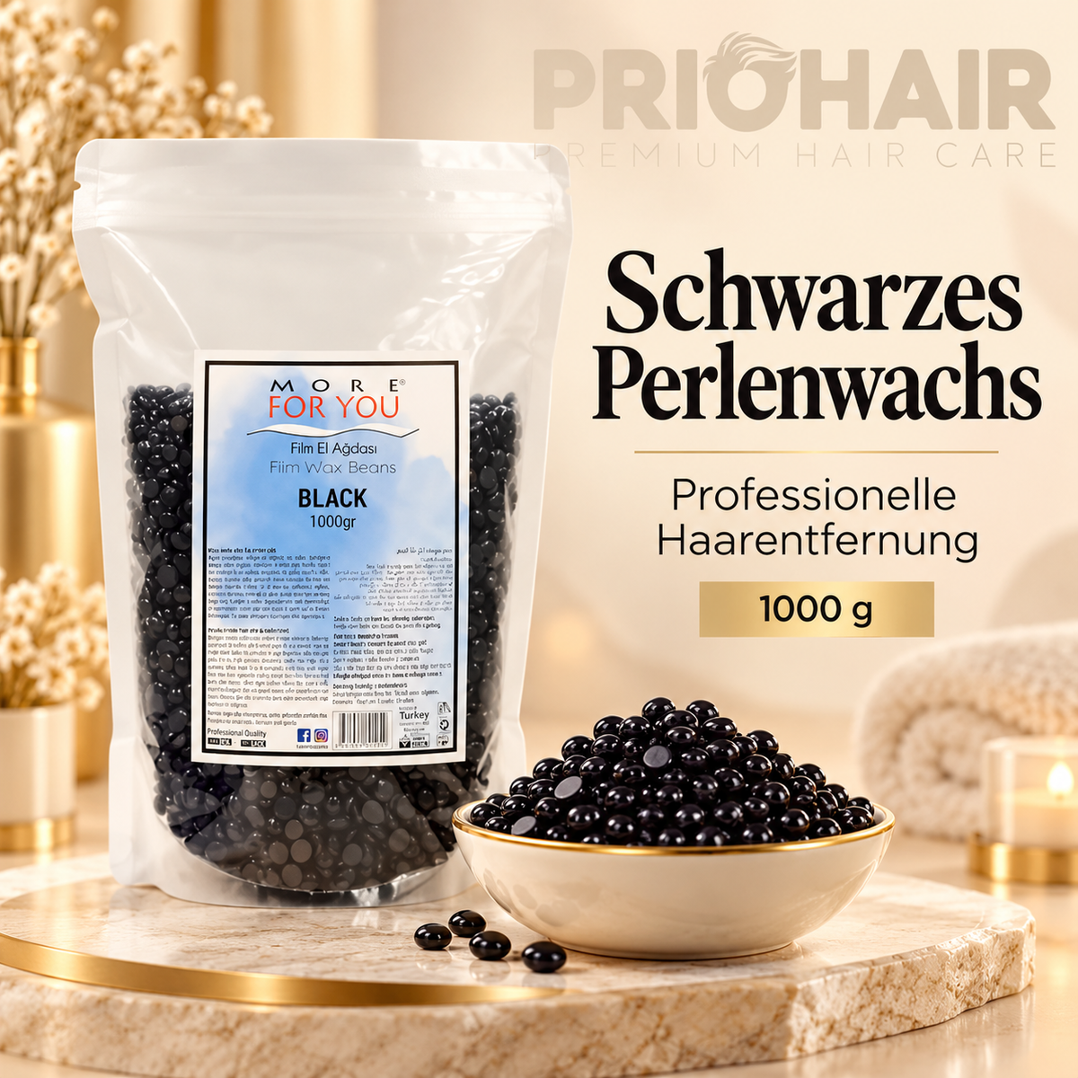Perlen Heißwachs 1000g
