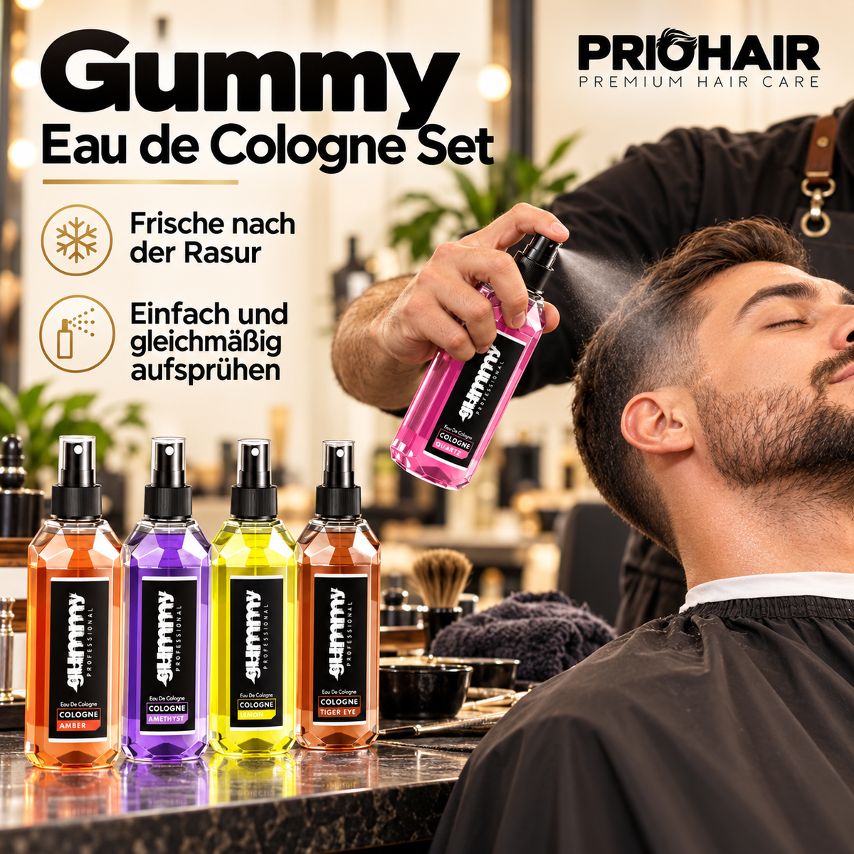 Gummy Eau de Cologne Set