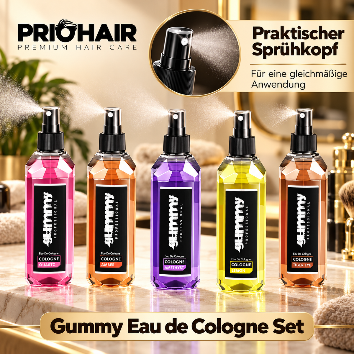 Gummy Eau de Cologne Set