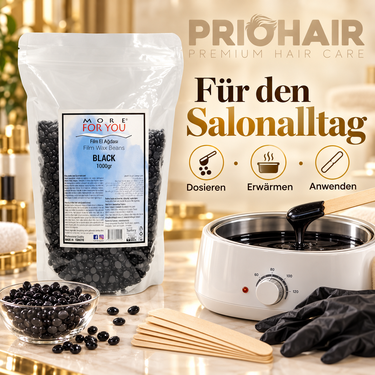 Perlen Heißwachs 1000g
