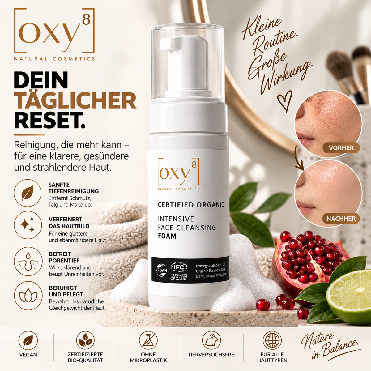 Intensive Face Cleansing Foam 150ml