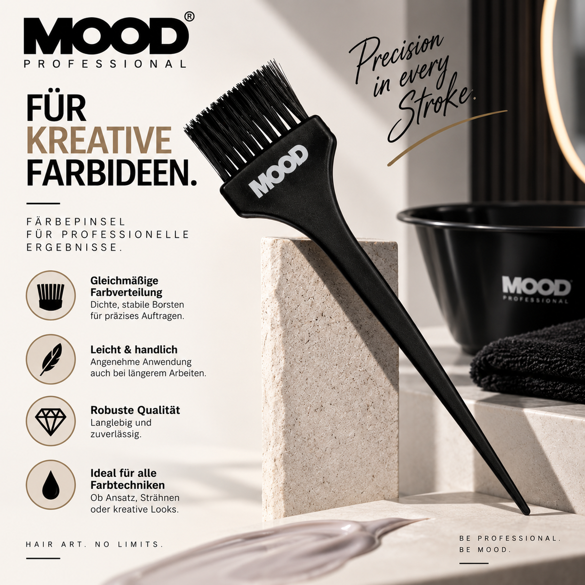 Mood Färbepinsel groß
