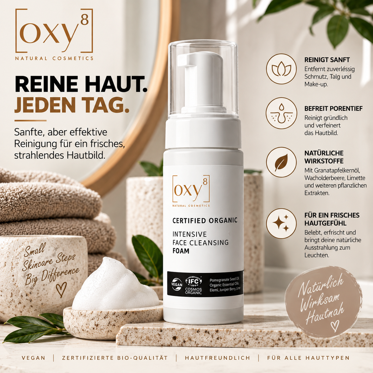 Intensive Face Cleansing Foam 150ml
