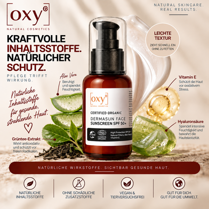 Dermasun Sonnenschutz Gesichtskreme SPF 50+ 50ml
