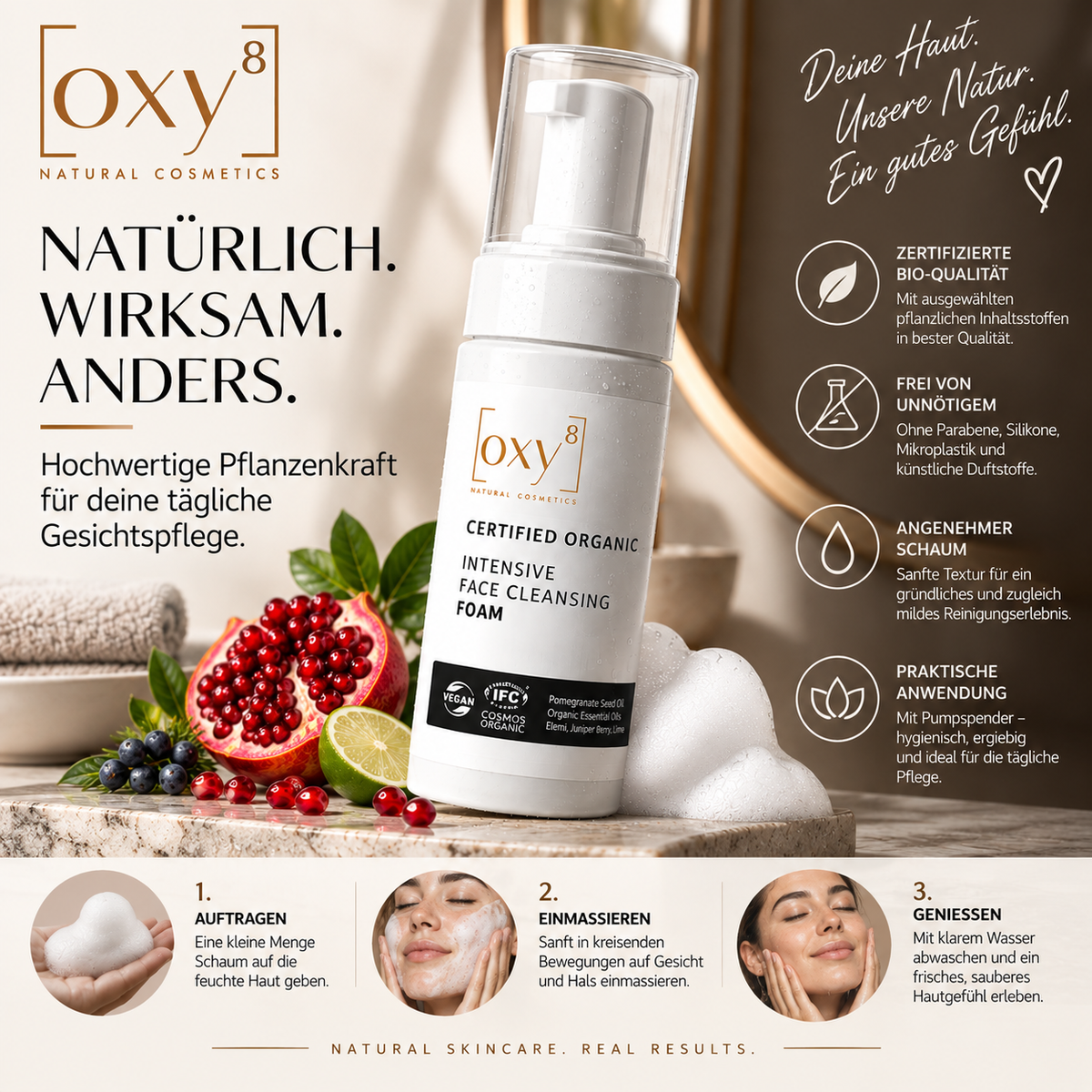 Intensive Face Cleansing Foam 150ml