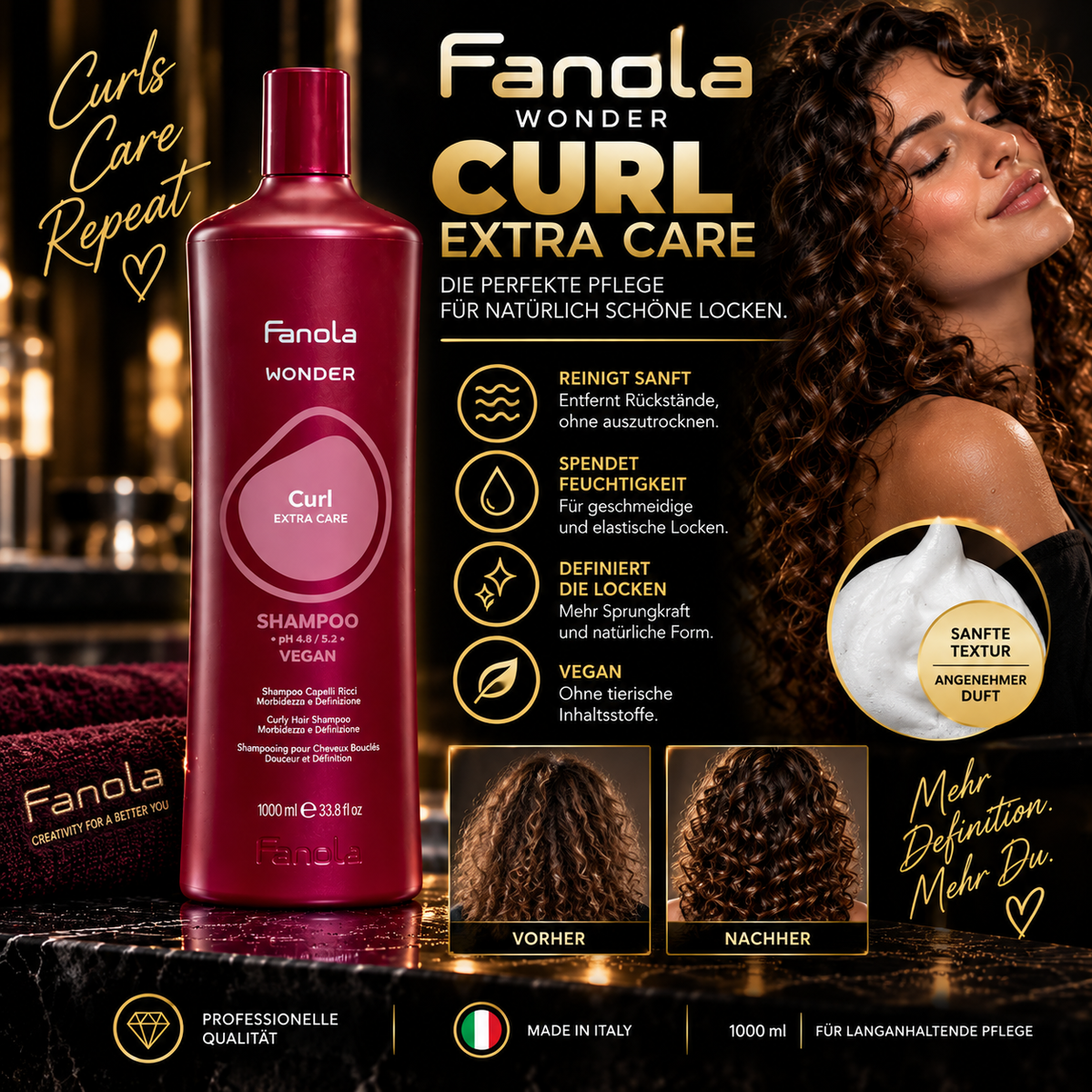 Wonder Curl Extra Care Shampoo