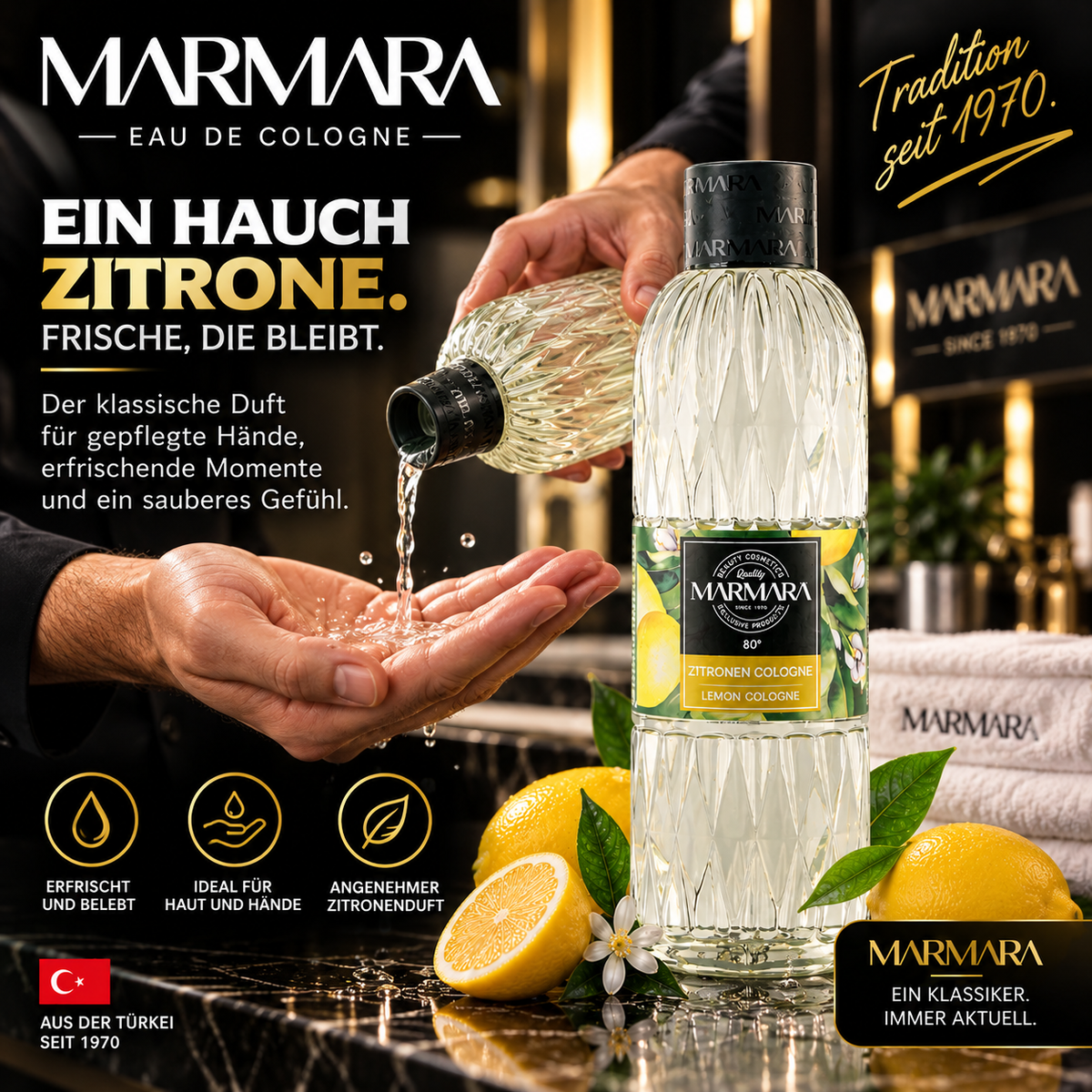 Lemon Cologne Zitrone 400ml