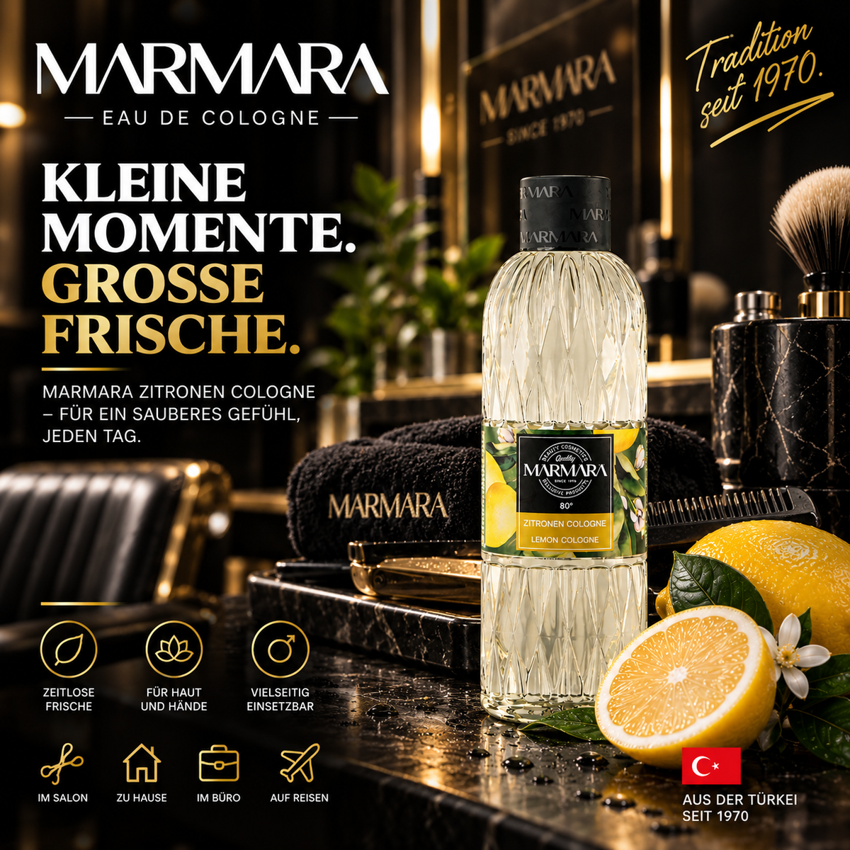 Lemon Cologne Zitrone 400ml