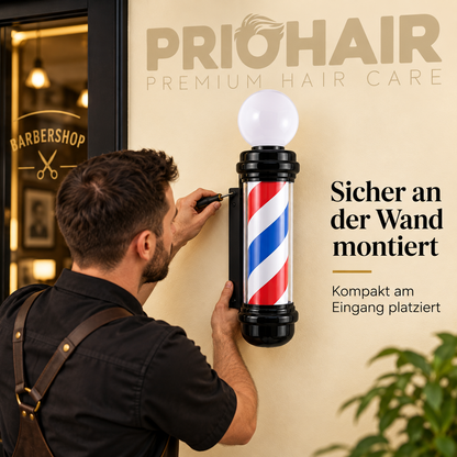 Barber LED Leuchte drehend G-1395