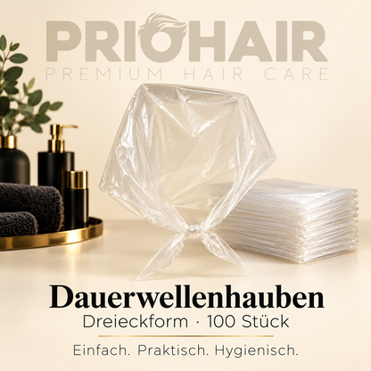 Dauerwelle Dreieck Einweghaube 100er Beutel