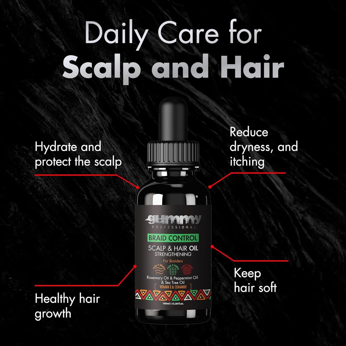 Braid Control Scalp & Hair Oil 100ml