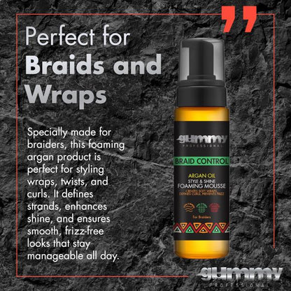 Braid Control Foaming Argan 200ml
