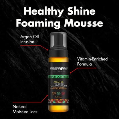 Braid Control Foaming Argan 200ml