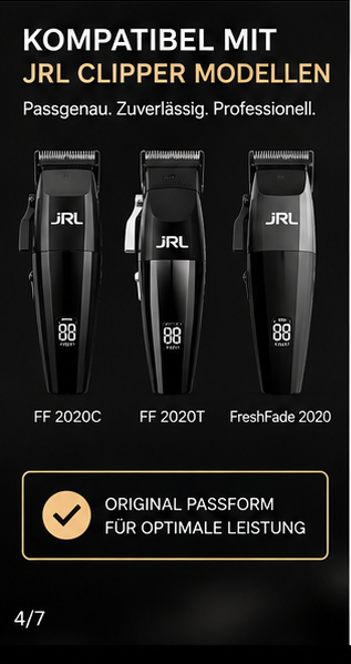 JRL Diamante Clipper Scherekopf EZ-Gap Fade Precision Ersatzklinge