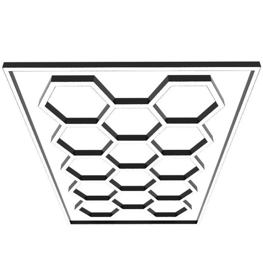 Hexagon LED 240x480cm