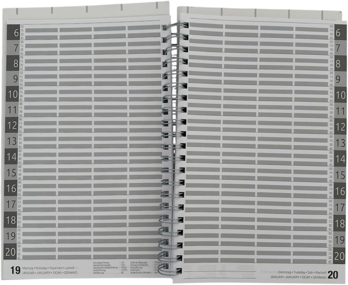 Comair Salonplaner & Terminplaner 2026