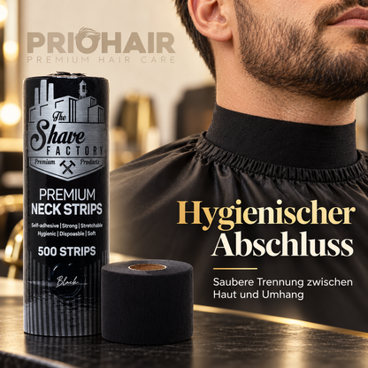 Halskrause 5x100st Schwarz