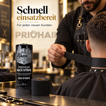 Halskrause 5x100st Schwarz