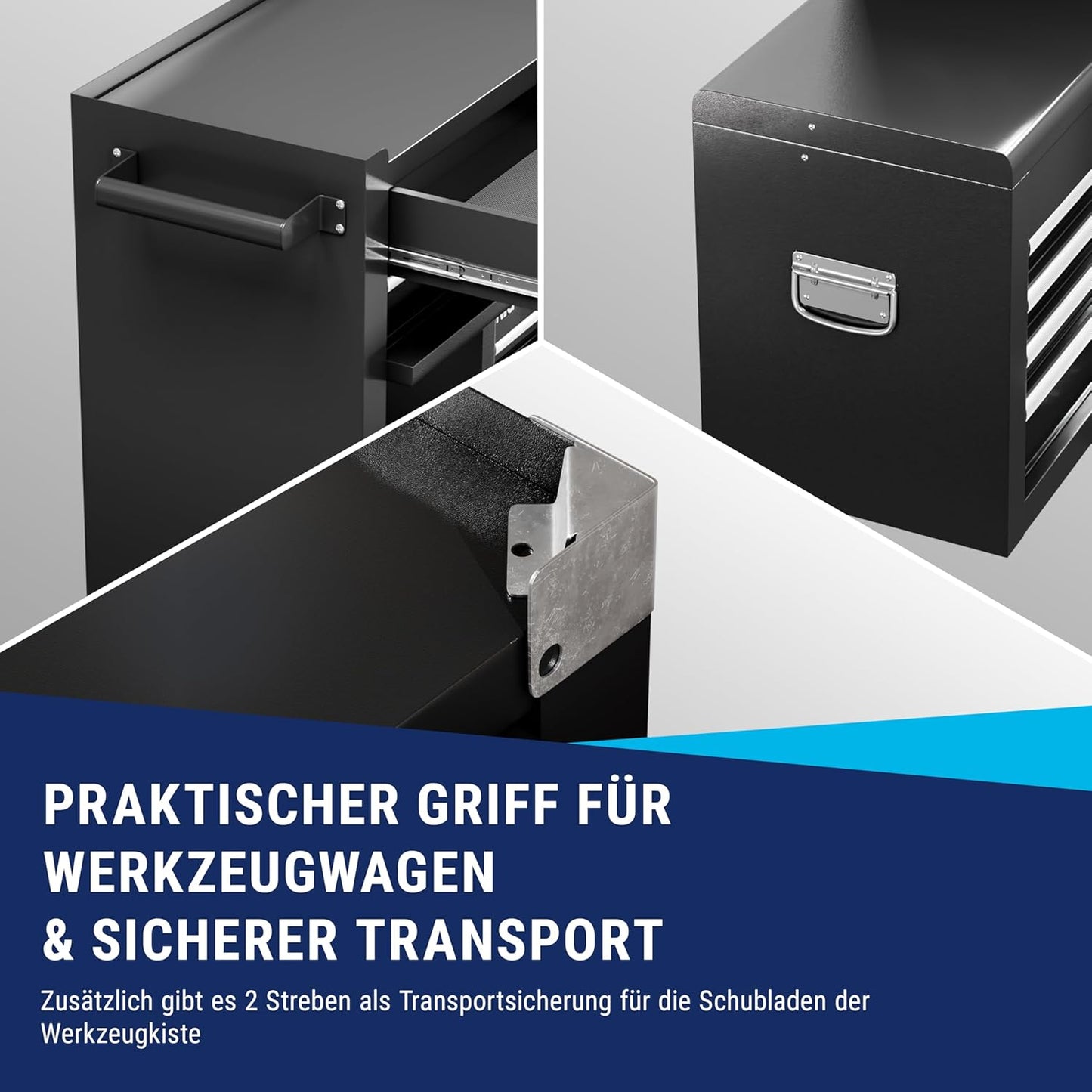 Barber-Werkzeugwaagen 8xSchubladen