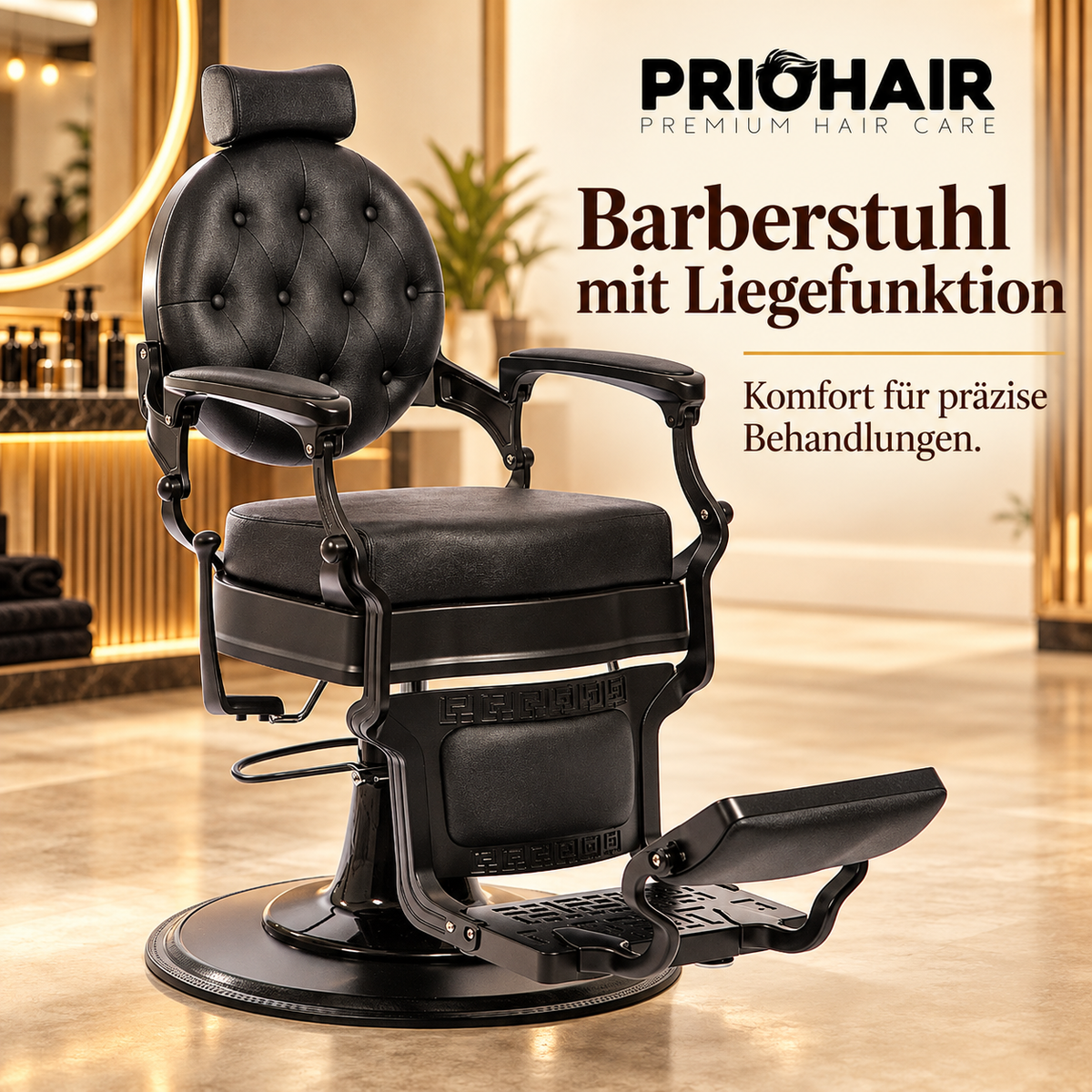 Barberstuhl  Mae Schwarz