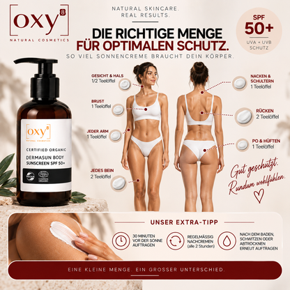 Dermasun Sonnenschutz Körperkreme SPF 50+ 200ml