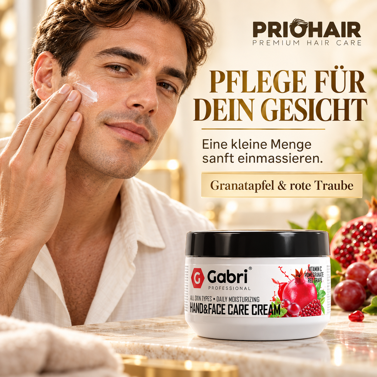 Hand & Gesichtskreme 300ml