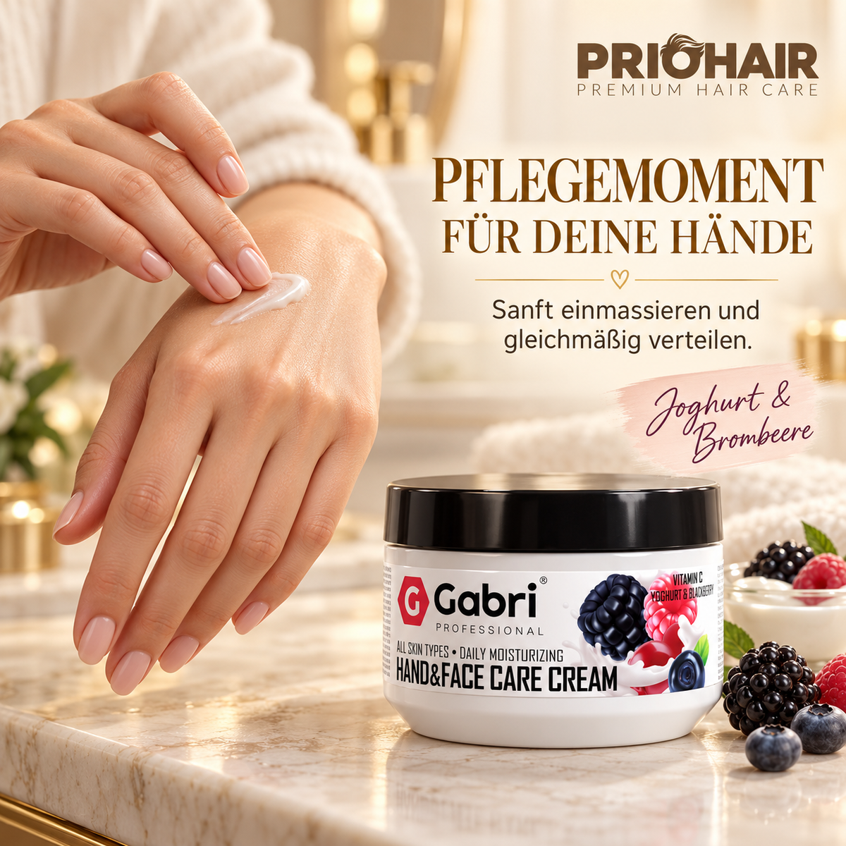 Hand & Gesichtskreme 300ml