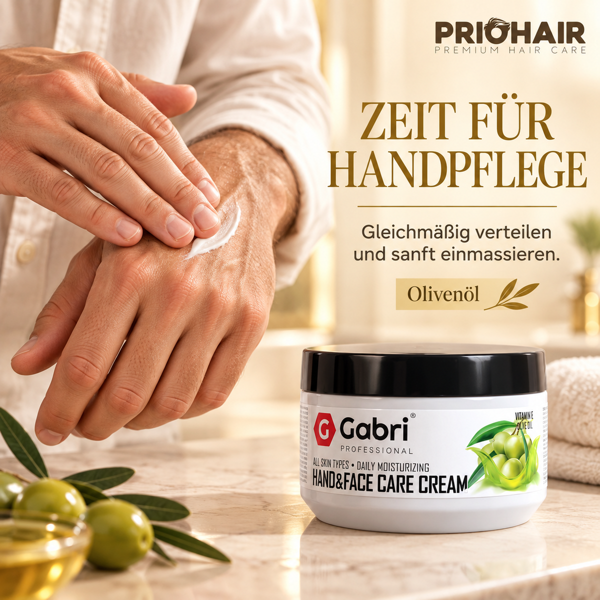 Hand & Gesichtskreme 300ml