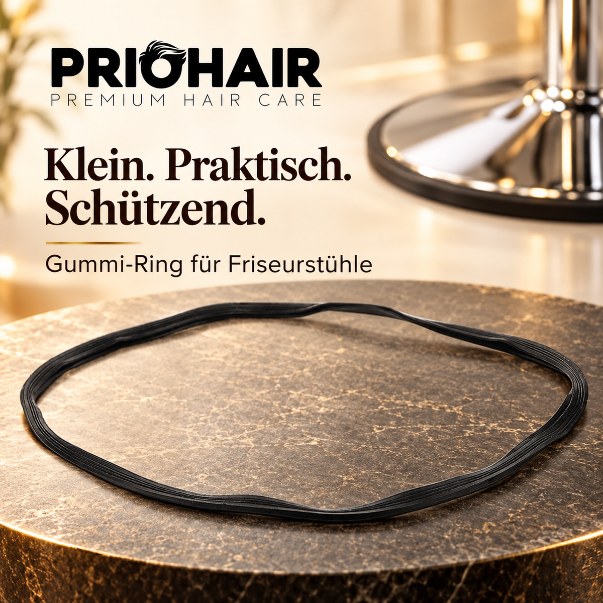Gummi-Ring für Friseurstühle
