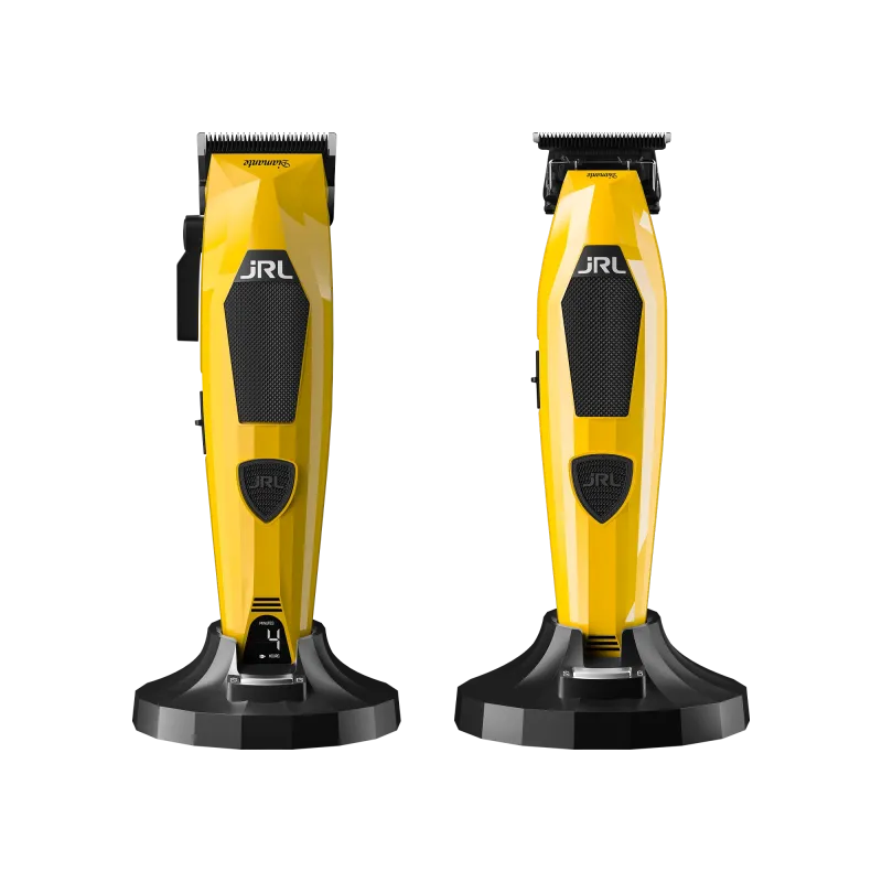 JRL Diamante Clipper & Trimmer Combo Set - Schwarz