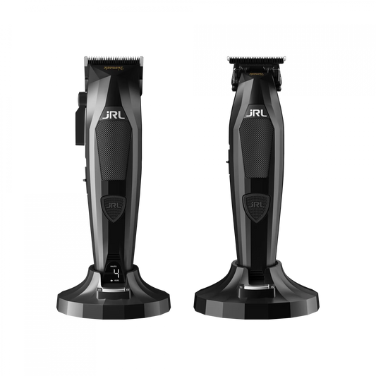 JRL Diamante Clipper & Trimmer Combo Set - Schwarz