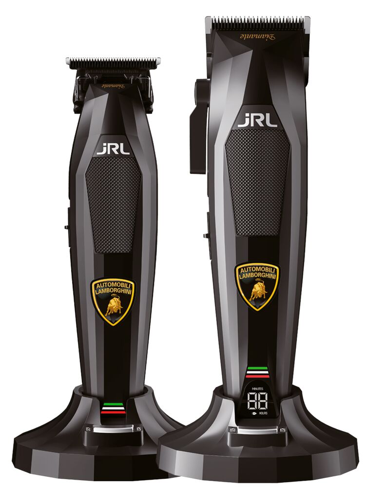 JRL x Lamborghini Diamante Clipper & Trimmer Set - Schwarz