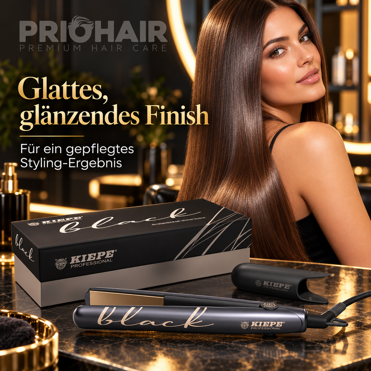 Glätteisen Schwarz 8178B