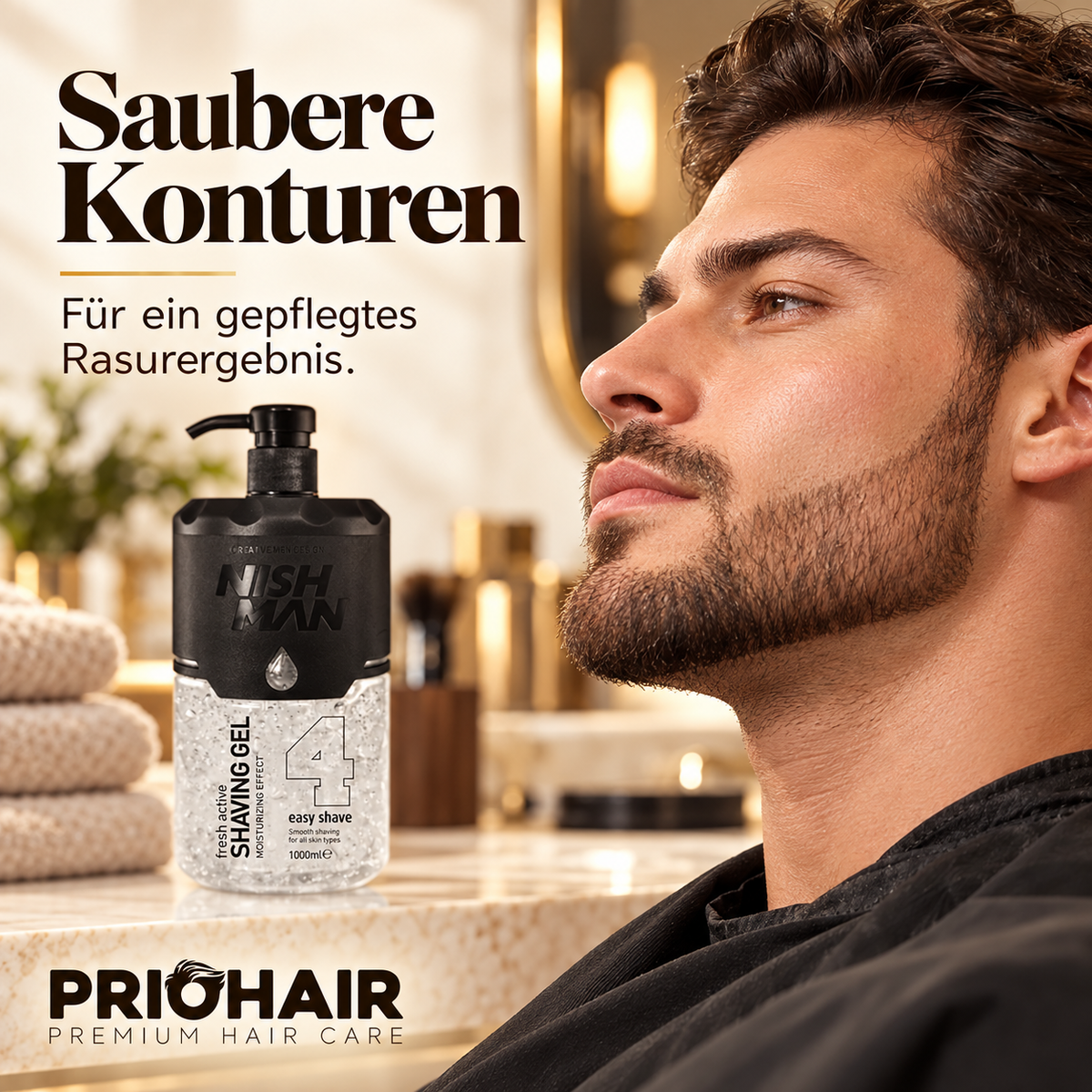 Rasiergel  Easy Shave 1000ml