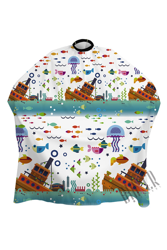 Premium Kinderumhang mit Motiv 100x125cm