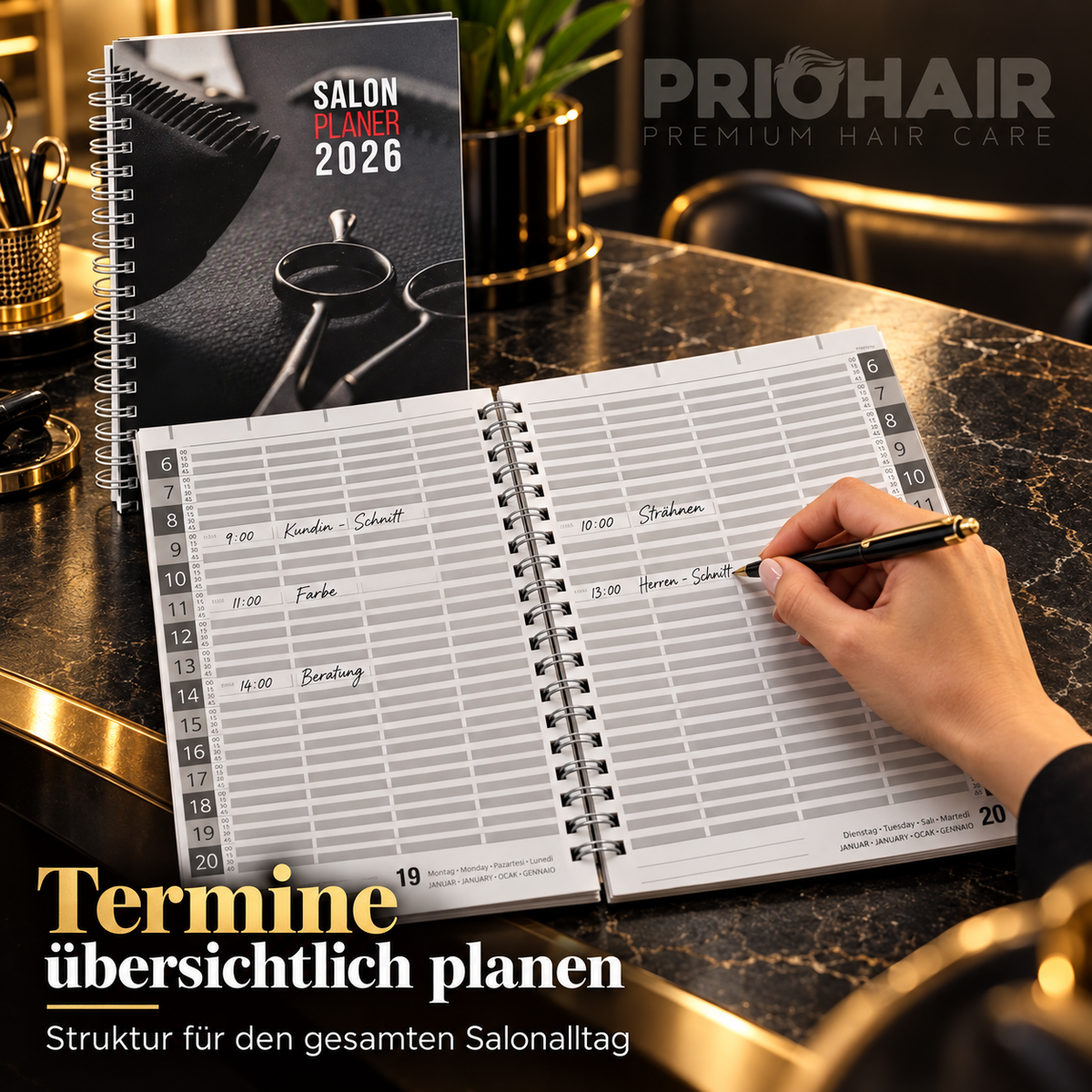 Comair Salonplaner & Terminplaner 2026